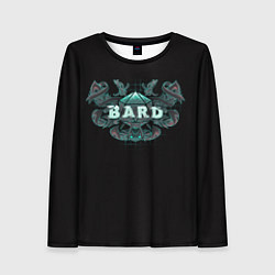 Лонгслив женский Bard - Dnd, цвет: 3D-принт