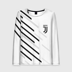 Лонгслив женский Juventus sport geometry, цвет: 3D-принт