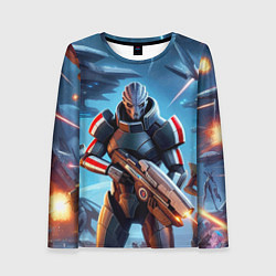 Женский лонгслив Mass Effect - ai art