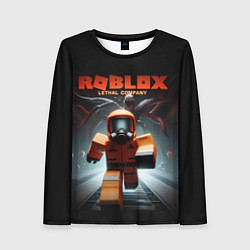 Лонгслив женский Lethal Company x Roblox, цвет: 3D-принт