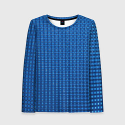 Женский лонгслив Графический эффект с меняющимся прямоугольником в