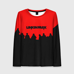 Лонгслив женский Linkin park rock team, цвет: 3D-принт