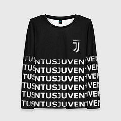 Женский лонгслив Juventus pattern fc club steel
