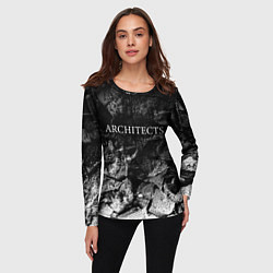 Лонгслив женский Architects black graphite, цвет: 3D-принт — фото 2