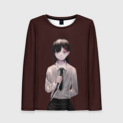 Лонгслив женский Kobeni chainsaw man, цвет: 3D-принт