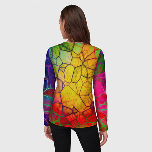 Женский лонгслив Pikachu pokeballs / 3D-принт – фото 4