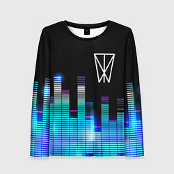 Лонгслив женский Within Temptation эквалайзер, цвет: 3D-принт