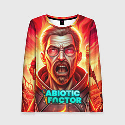 Лонгслив женский Abiotic Factor персонаж, цвет: 3D-принт