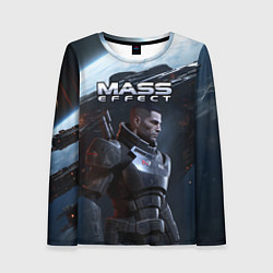 Лонгслив женский Mass Effect game, цвет: 3D-принт