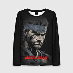 Лонгслив женский Metal gear Venom Snake, цвет: 3D-принт