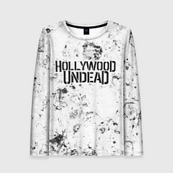Лонгслив женский Hollywood Undead dirty ice, цвет: 3D-принт