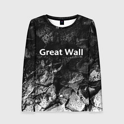 Женский лонгслив Great Wall black graphite