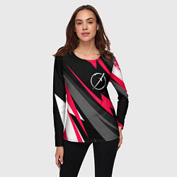 Лонгслив женский Akame ga Kill electro lines, цвет: 3D-принт — фото 2