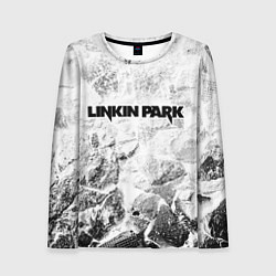 Лонгслив женский Linkin Park white graphite, цвет: 3D-принт