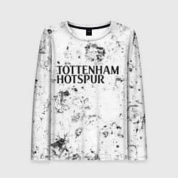 Лонгслив женский Tottenham dirty ice, цвет: 3D-принт