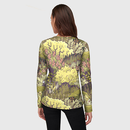 Женский лонгслив Найди опоссума / 3D-принт – фото 4