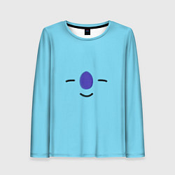 Лонгслив женский BT21-Koya, цвет: 3D-принт