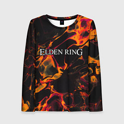 Лонгслив женский Elden Ring red lava, цвет: 3D-принт