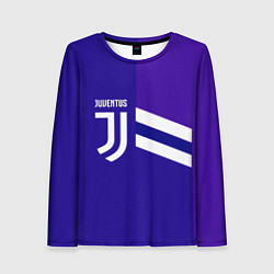 Лонгслив женский Juventus sport geometry line, цвет: 3D-принт