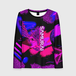 Женский лонгслив Samurai ретровейв