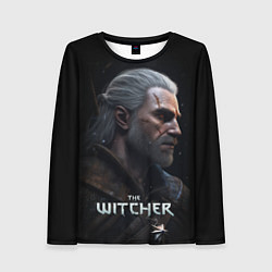 Лонгслив женский The Witcher poster, цвет: 3D-принт