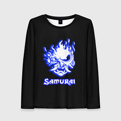 Лонгслив женский Samurai logo ghost, цвет: 3D-принт