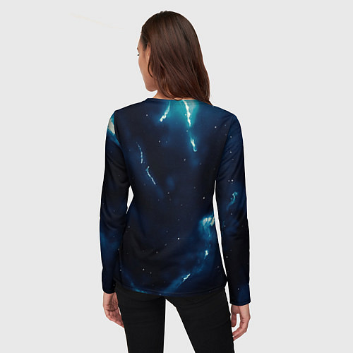 Женский лонгслив Deadlock Плющ / 3D-принт – фото 4