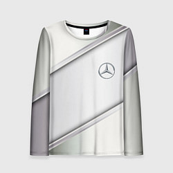 Женский лонгслив Mercedes benz metalic collection