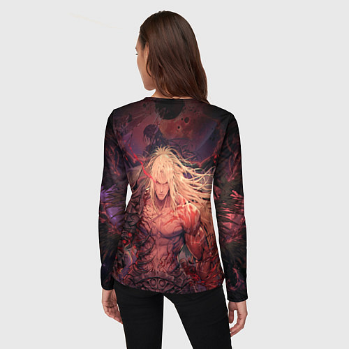 Женский лонгслив Герой The first berserker khazan / 3D-принт – фото 4
