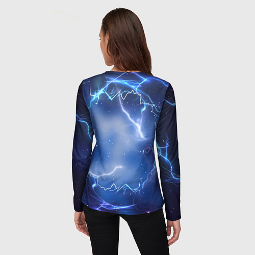 Женский лонгслив Supercharged - The offspring / 3D-принт – фото 4