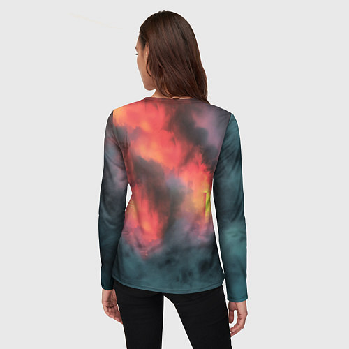 Женский лонгслив Stalker 2 радиоактивный фон / 3D-принт – фото 4