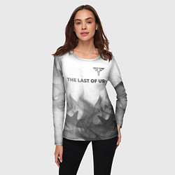 Лонгслив женский The Last Of Us - white gradient посередине, цвет: 3D-принт — фото 2