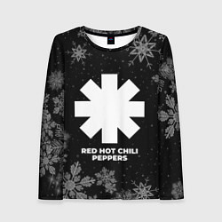 Лонгслив женский Снежный Red Hot Chili Peppers, цвет: 3D-принт