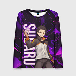 Лонгслив женский Субару Re:Zero, цвет: 3D-принт