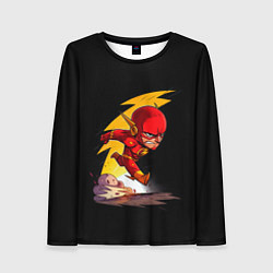 Лонгслив женский Chibi Flash, цвет: 3D-принт