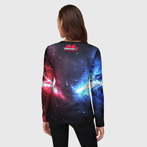 Женский лонгслив Сопротивление в Tekken 8 / 3D-принт – фото 4