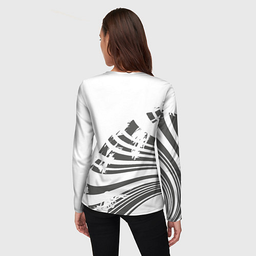 Женский лонгслив Один в поле не воин / 3D-принт – фото 4