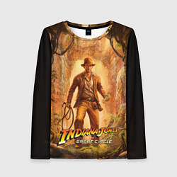 Женский лонгслив Инди Indiana Jones and the great circle
