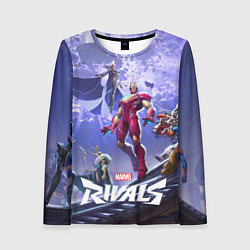 Женский лонгслив Герои Marvel rivals
