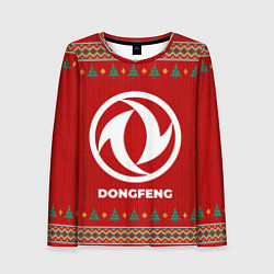 Лонгслив женский Dongfeng new year, цвет: 3D-принт
