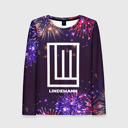 Лонгслив женский Праздничный Lindemann, цвет: 3D-принт