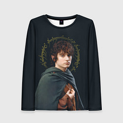 Лонгслив женский Фродо - Властелин колец, цвет: 3D-принт
