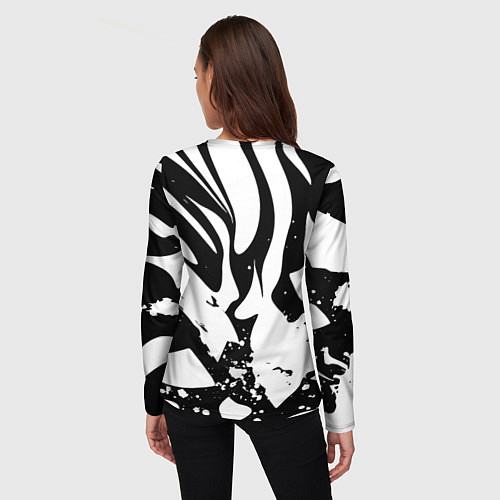 Женский лонгслив Rick Sanchez - we are Venom meme / 3D-принт – фото 4