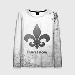 Лонгслив женский Saints Row - white gradient, цвет: 3D-принт