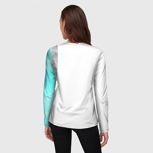 Женский лонгслив Shepard N7 - галлюцинации / 3D-принт – фото 4