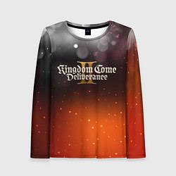 Лонгслив женский Kingdom Come Deliverance 2 logo, цвет: 3D-принт