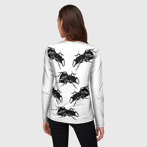 Женский лонгслив Mezzanine / 3D-принт – фото 4