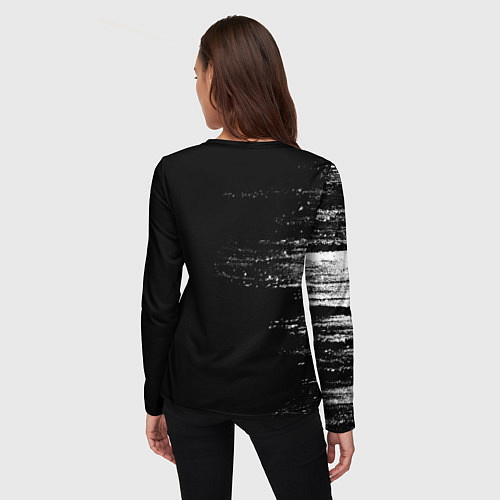Женский лонгслив Слипкнот кори / 3D-принт – фото 4