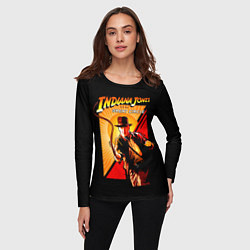 Лонгслив женский Indiana Jones and the Great Circle, цвет: 3D-принт — фото 2