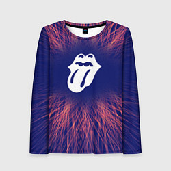 Лонгслив женский Rolling Stones red energy, цвет: 3D-принт